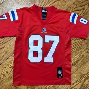 Youth Small Rob Gronkowski Red New England Patriots Jersey